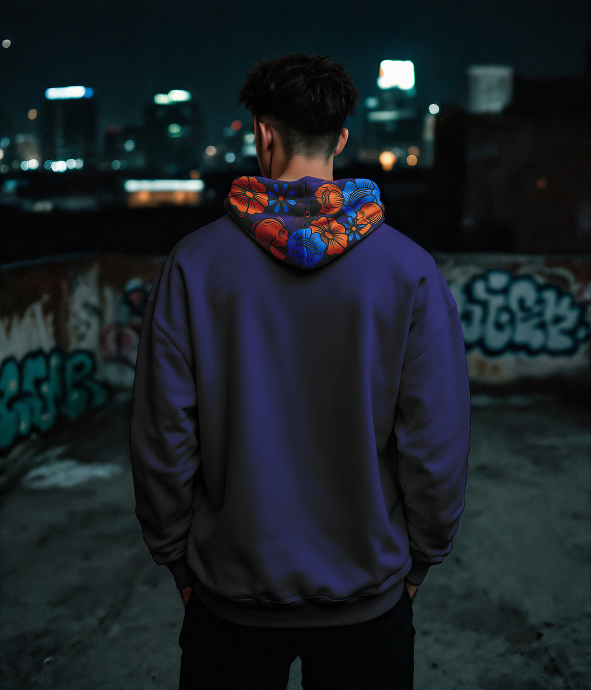 Hoodie Sombras de Colores