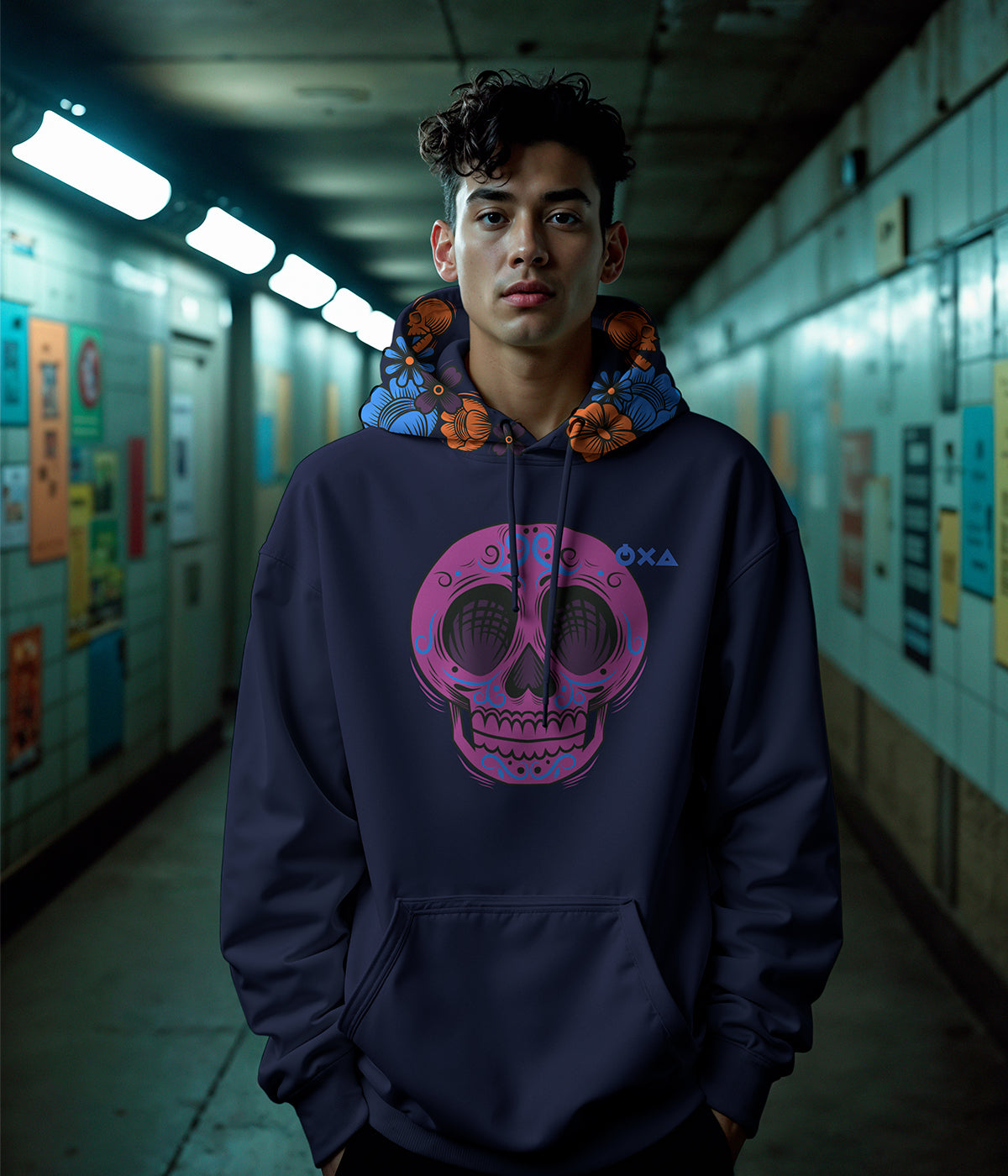 Hoodie Sombras de Colores