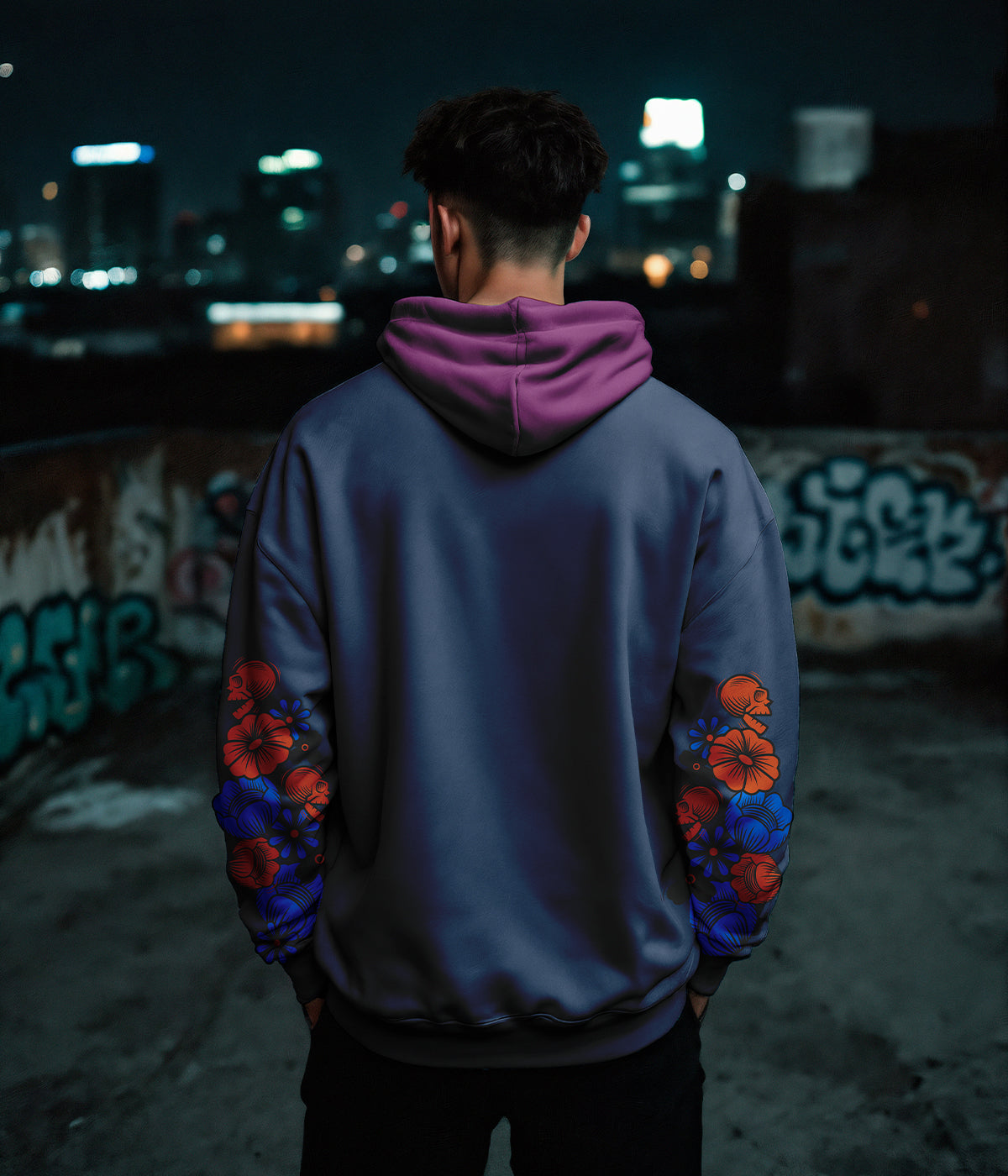 Hoodie Sombras de Colores