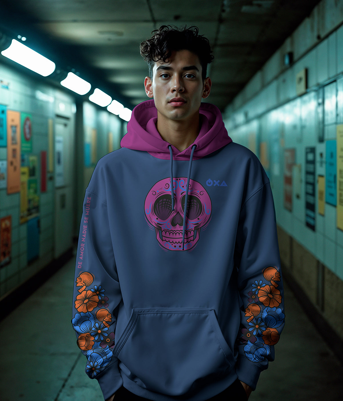 Hoodie Sombras de Colores