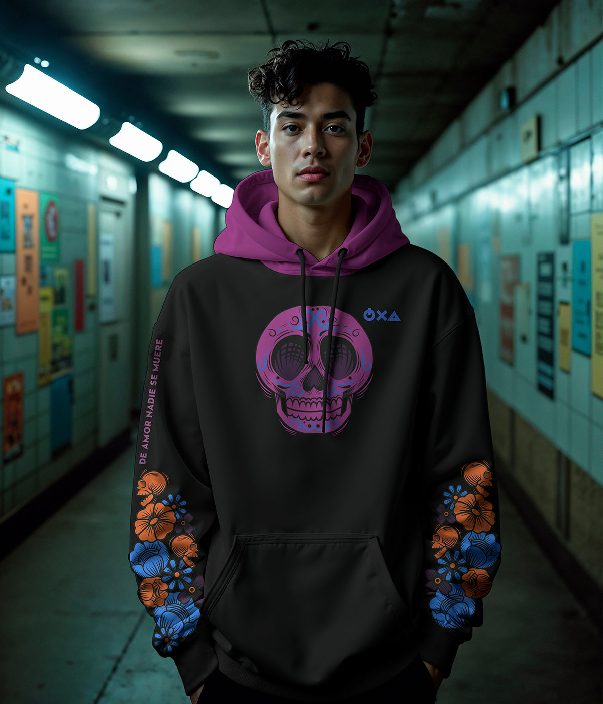Hoodie Sombras de Colores