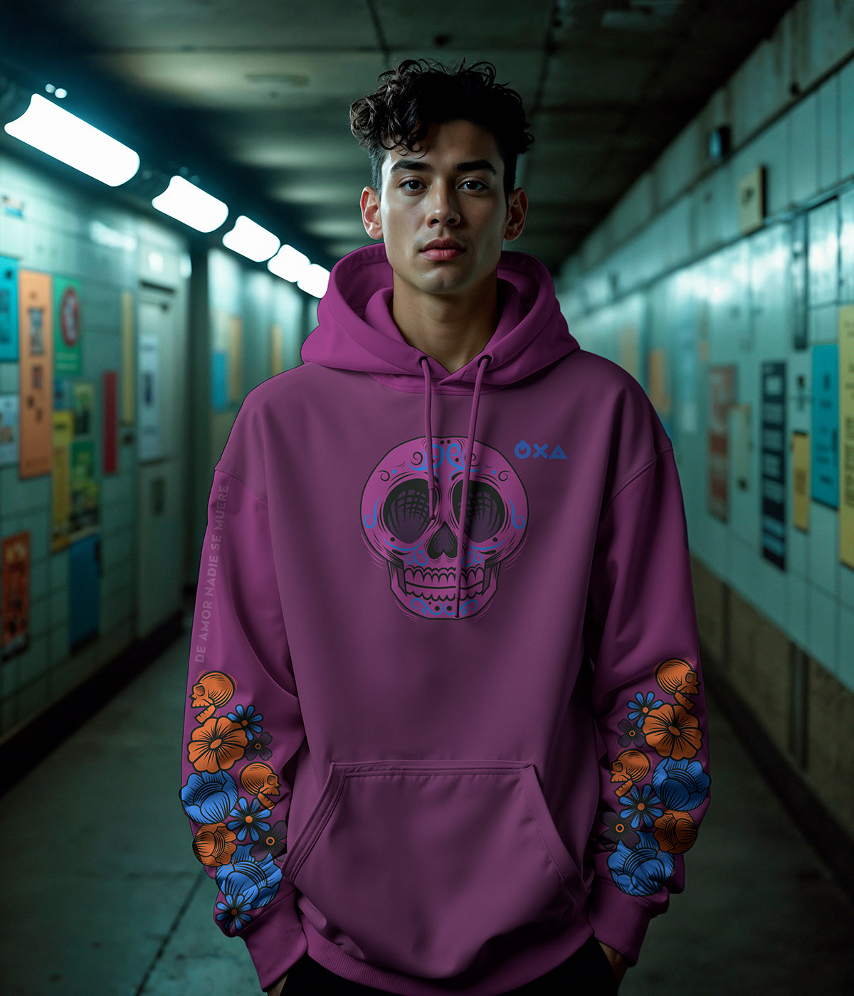 Hoodie Sombras de Colores