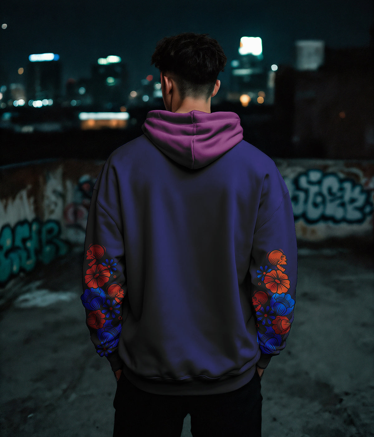 Hoodie Sombras de Colores