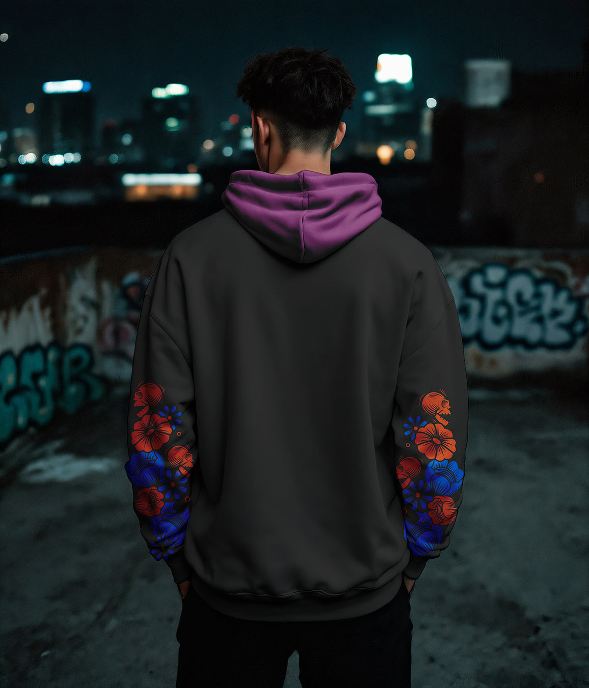 Hoodie Sombras de Colores