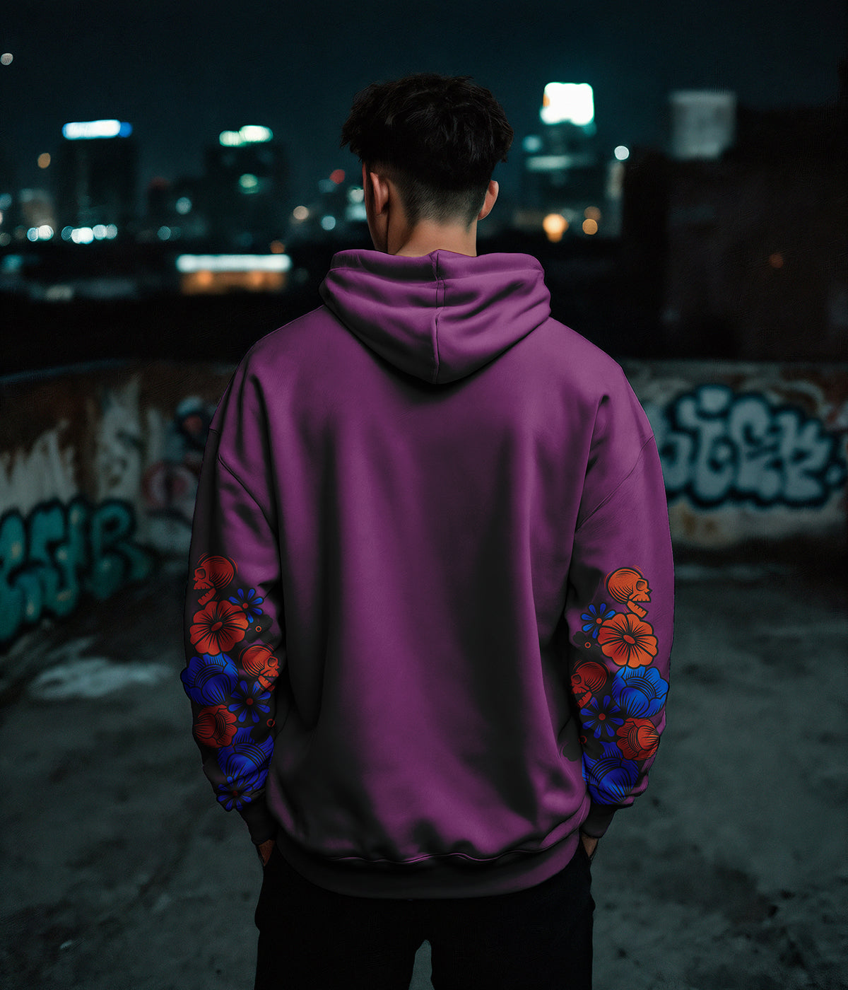 Hoodie Sombras de Colores